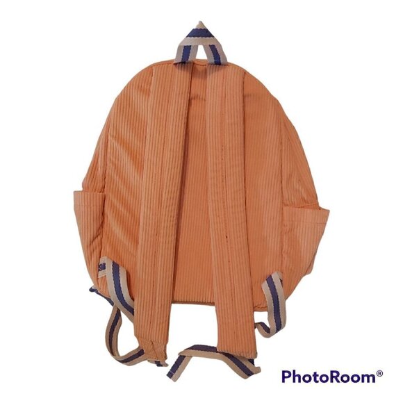 Wild Fable Peach Corduroy Backpack With Beverage Pockets And 2 Small Pockets - Picture 2 of 8
